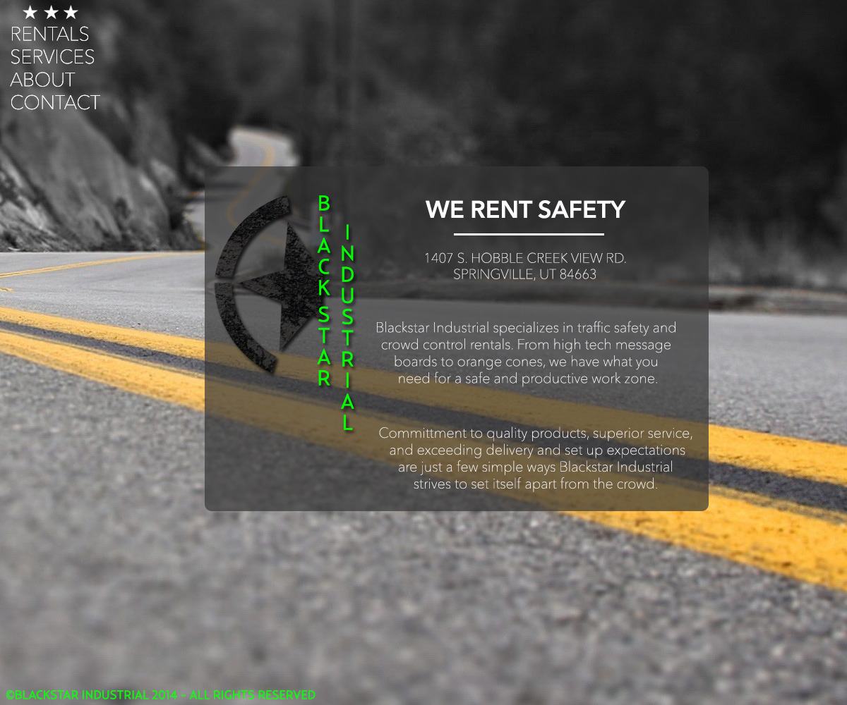 Blackstar Industrial Home Page